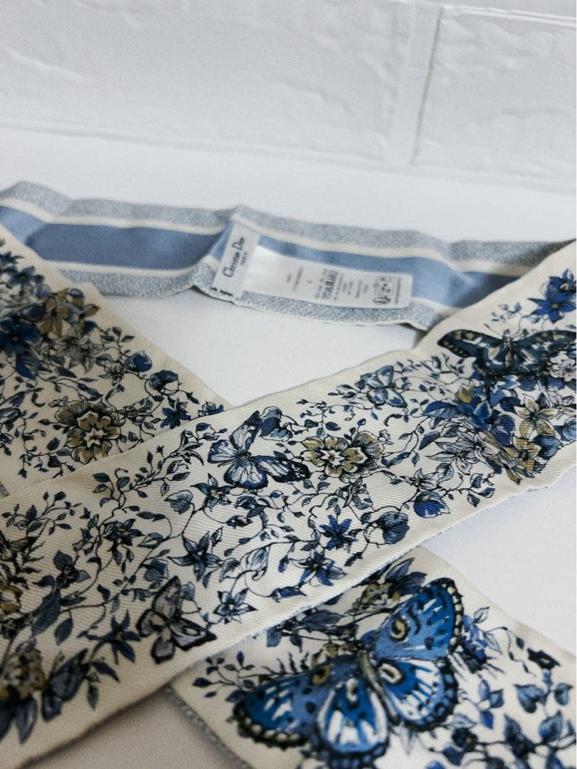 クリスチャンディオール　ChristianDior ミッツァ　蝶々　花柄