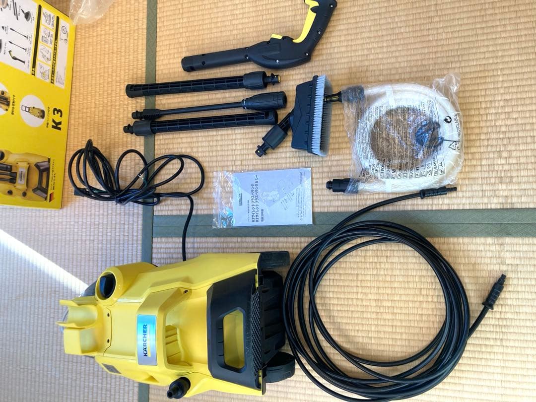 な*め様 高圧洗浄機ケルヒャーK3サイレント プラスベランダ( 60Hz )関西