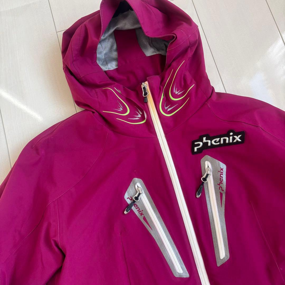 【訳あり】 phenix フェニックス メンズスキーウェア上下 L パープル