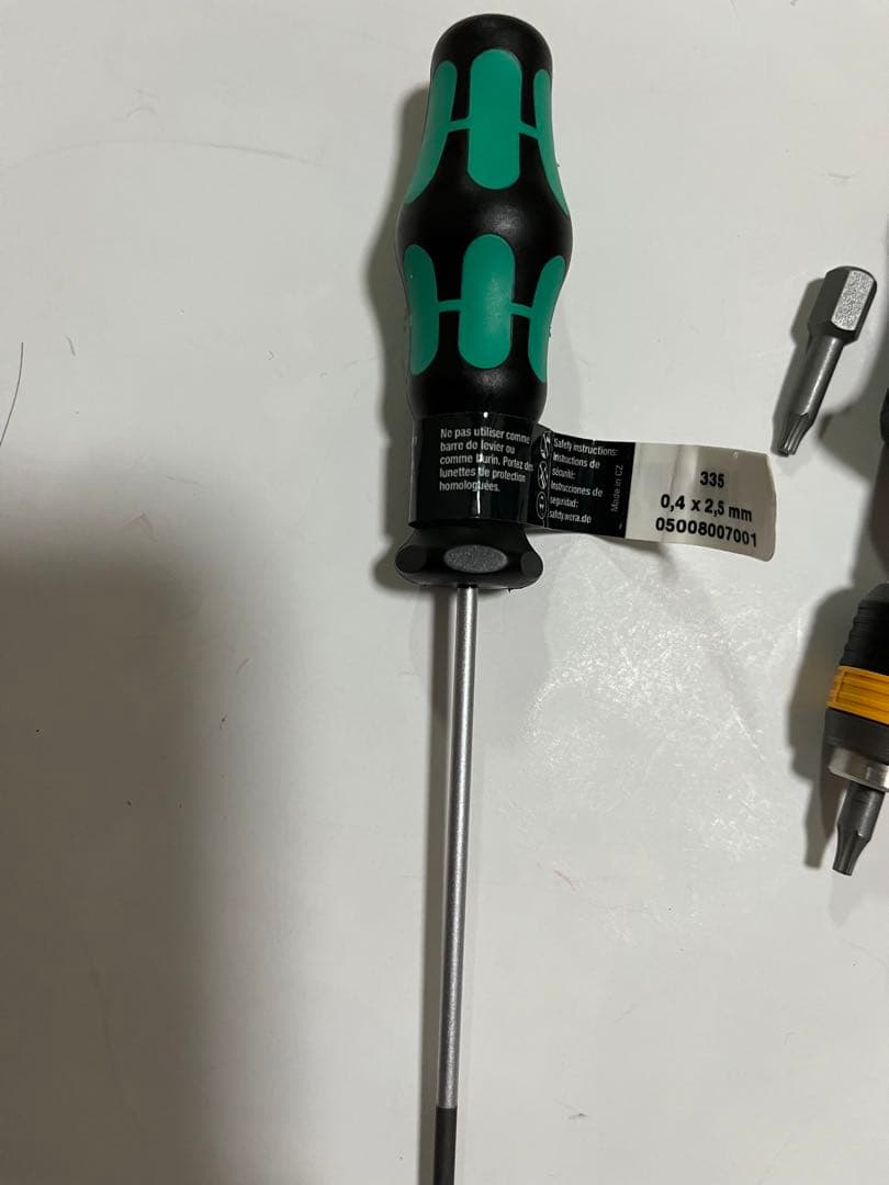 WERA 工具 ドライバー　6点セット