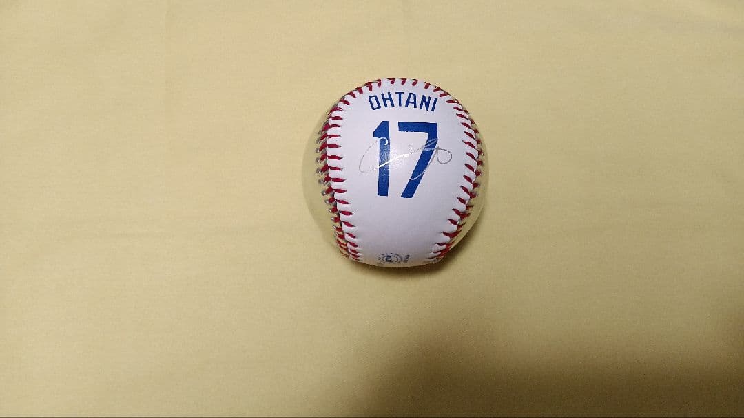 ①２４年・２５年：MLBドジャースMVPトリオ/リング＆⑩大谷５０/５０ボール