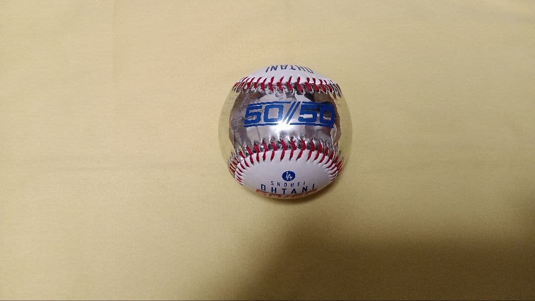 ①２４年・２５年：MLBドジャースMVPトリオ/リング＆⑩大谷５０/５０ボール