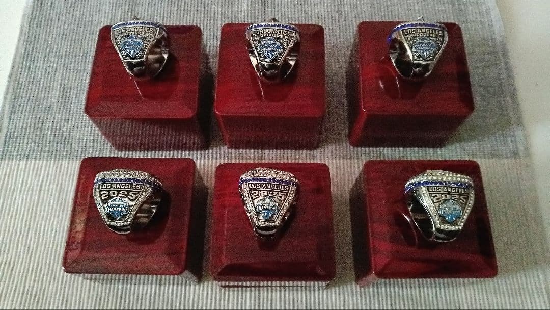 ①２４年・２５年：MLBドジャースMVPトリオ/リング＆⑩大谷５０/５０ボール
