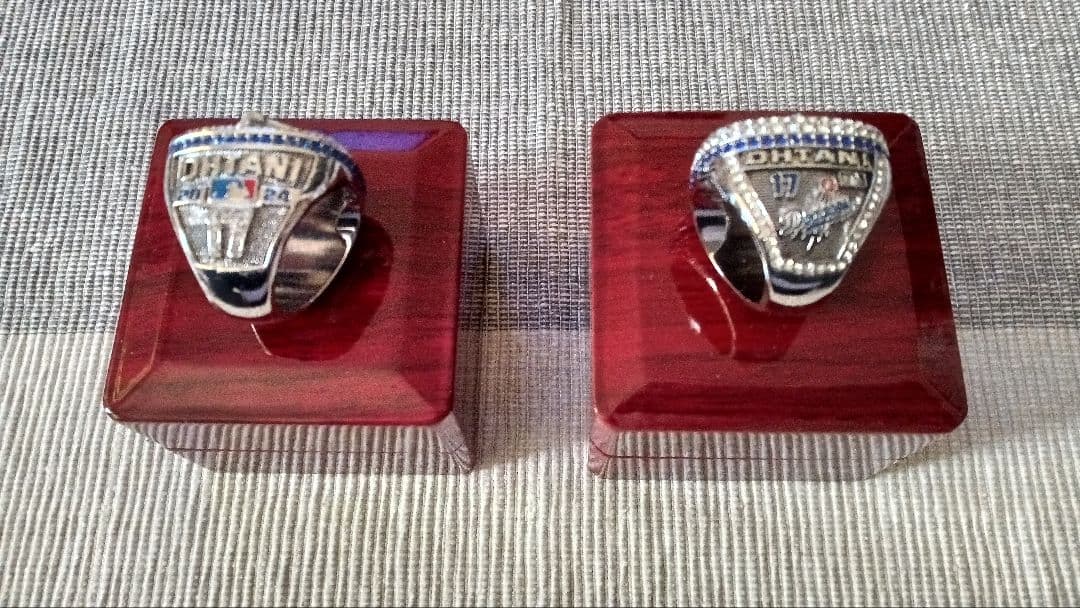 ①２４年・２５年：MLBドジャースMVPトリオ/リング＆⑩大谷５０/５０ボール