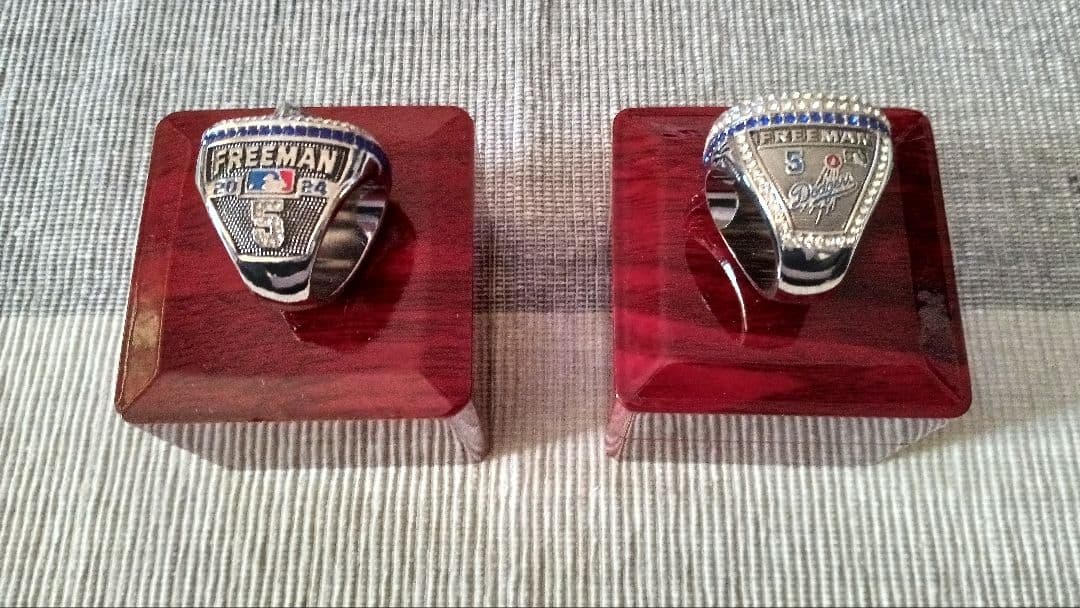 ①２４年・２５年：MLBドジャースMVPトリオ/リング＆⑩大谷５０/５０ボール