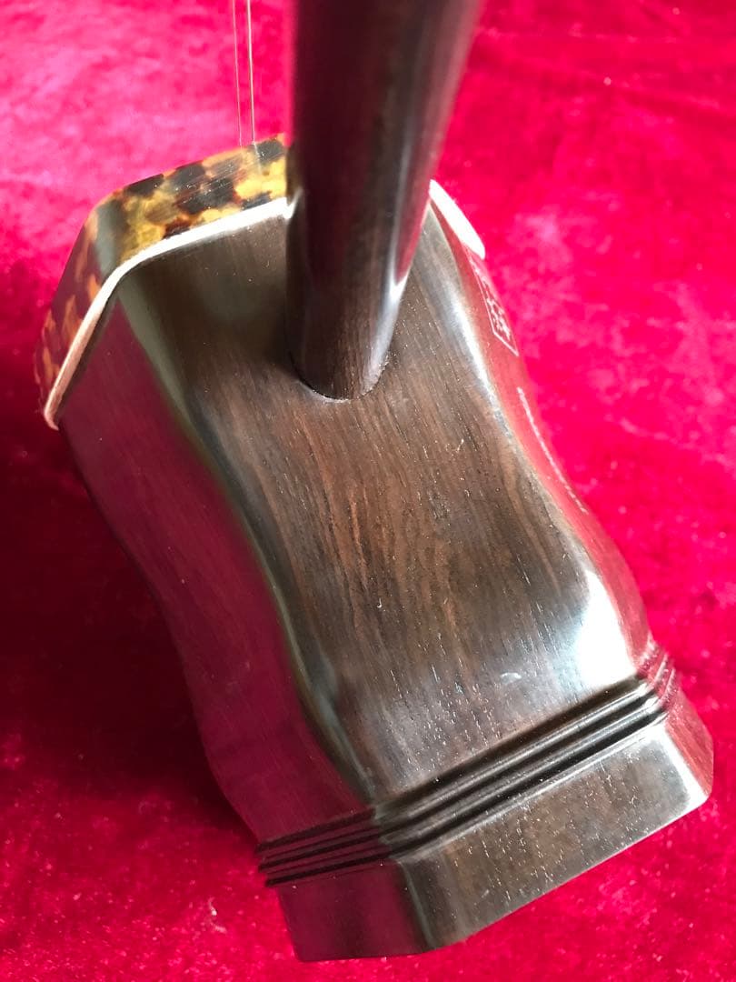 大特価・二胡★上級黒檀★古月琴坊・黄建洪製作★十年保証★二胡必需品セット