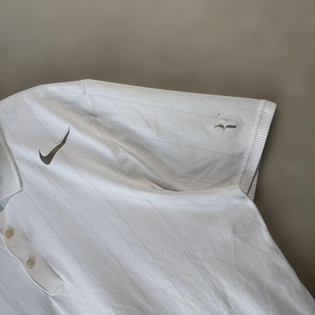 超希少 フェデラー着用NIKEプレミアムRFシャツ