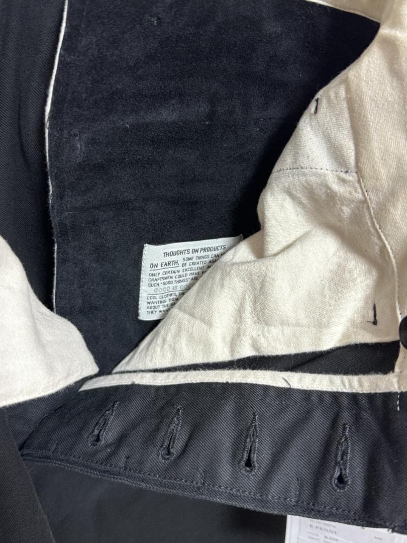 23aw NICENESS ナイスネスE.PENNY エンジニアトラウザーチノ - メルカリ