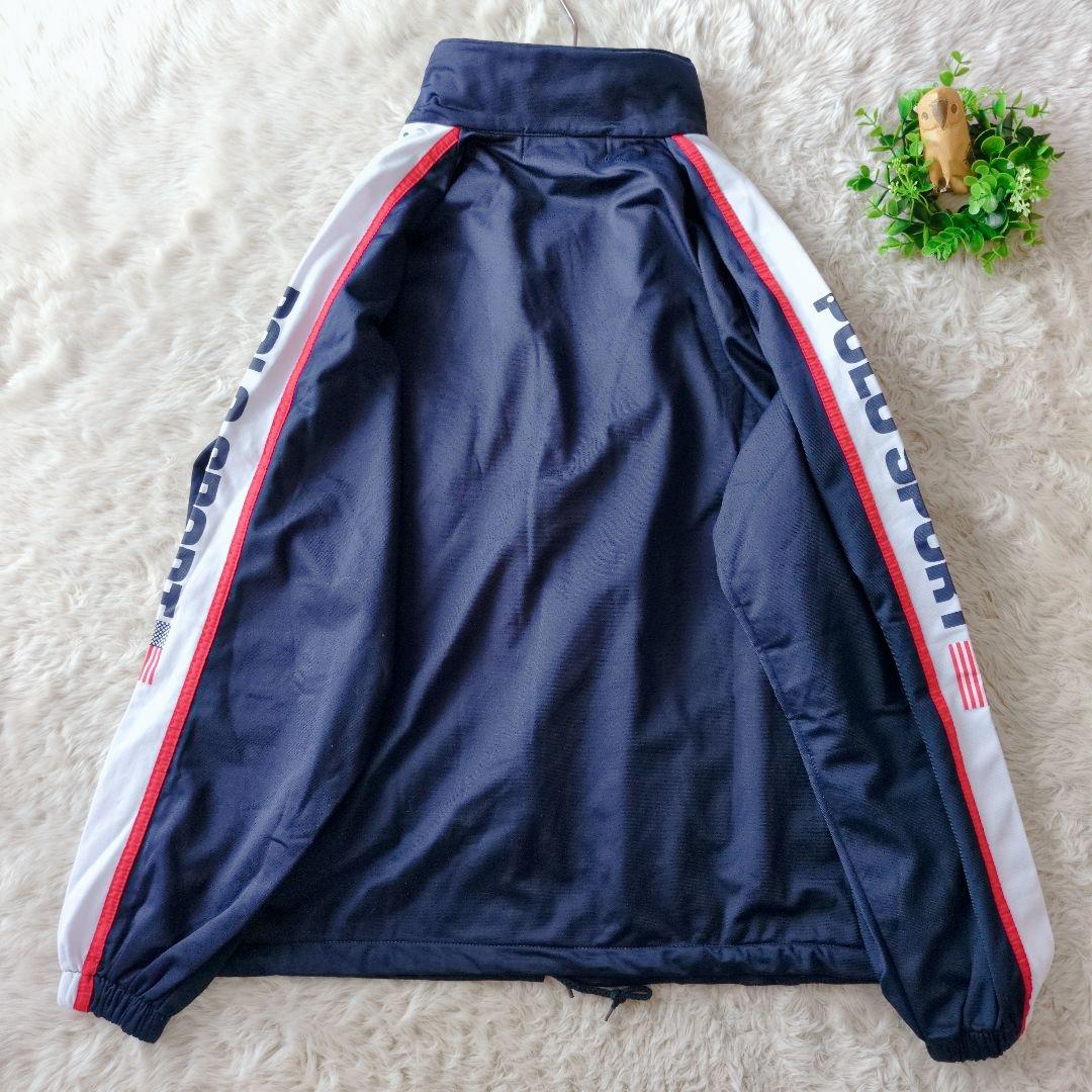 超人気 90sビンテージ POLO SPORT セットアップ 旗ロゴ ジャージ