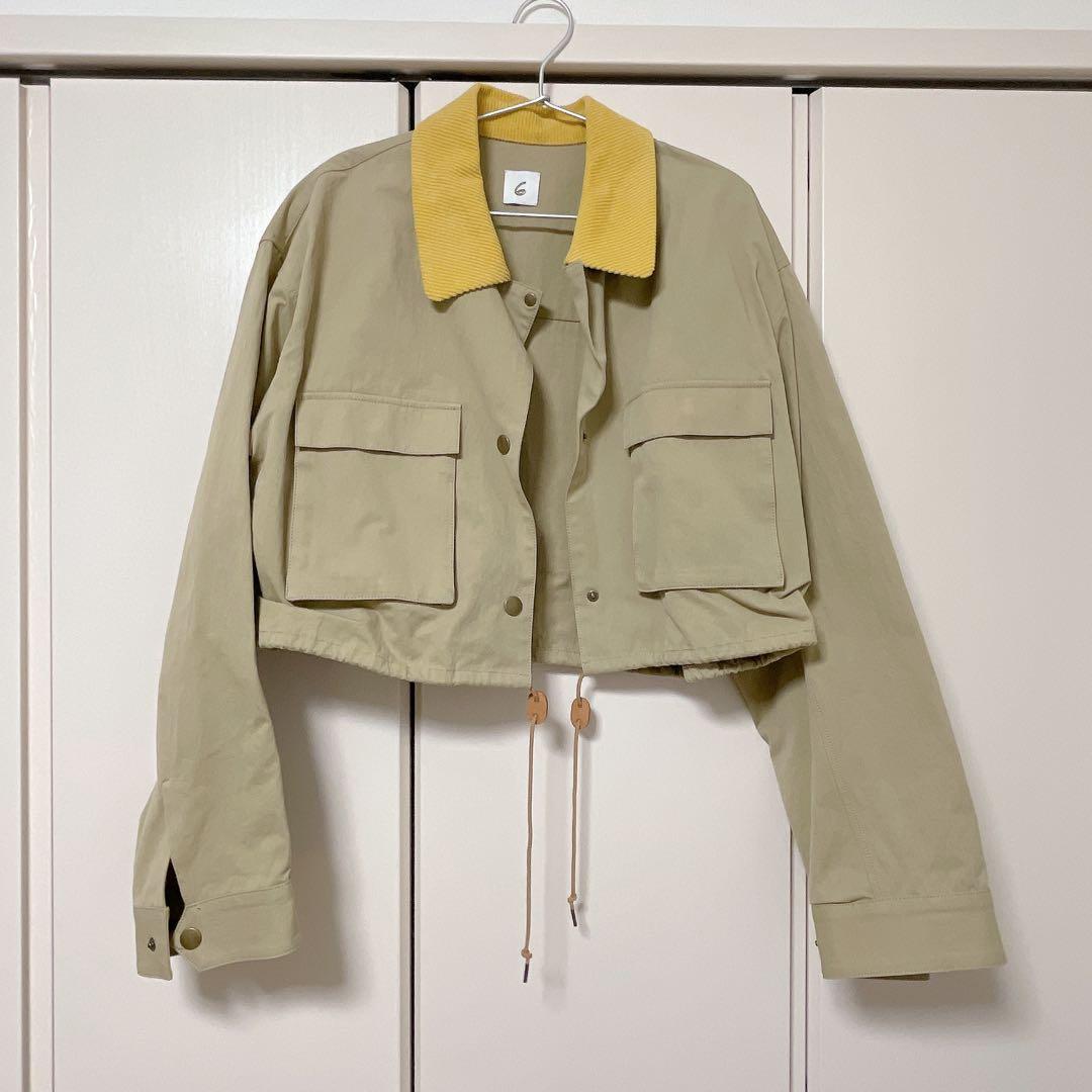 roku 6 ロク コットンショートジャケット