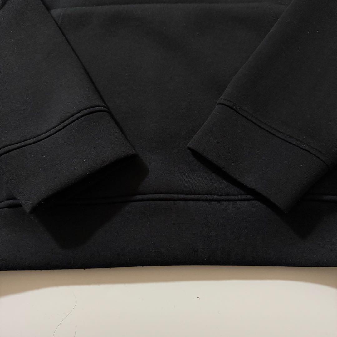 ブラックレーベルクレストブリッジ CBチェック切換えダンボールニットパーカー L