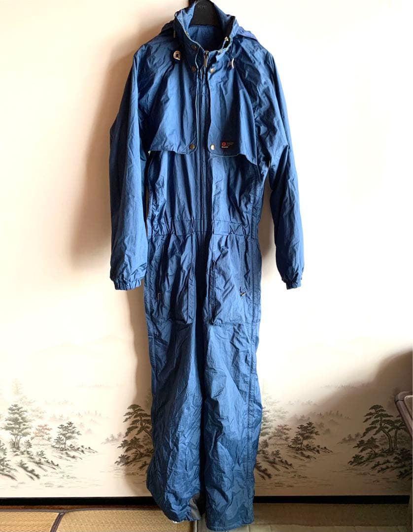 昭和レトロ DESCENTEデサント スキーウェア スノボつなぎジャンプスーツ②
