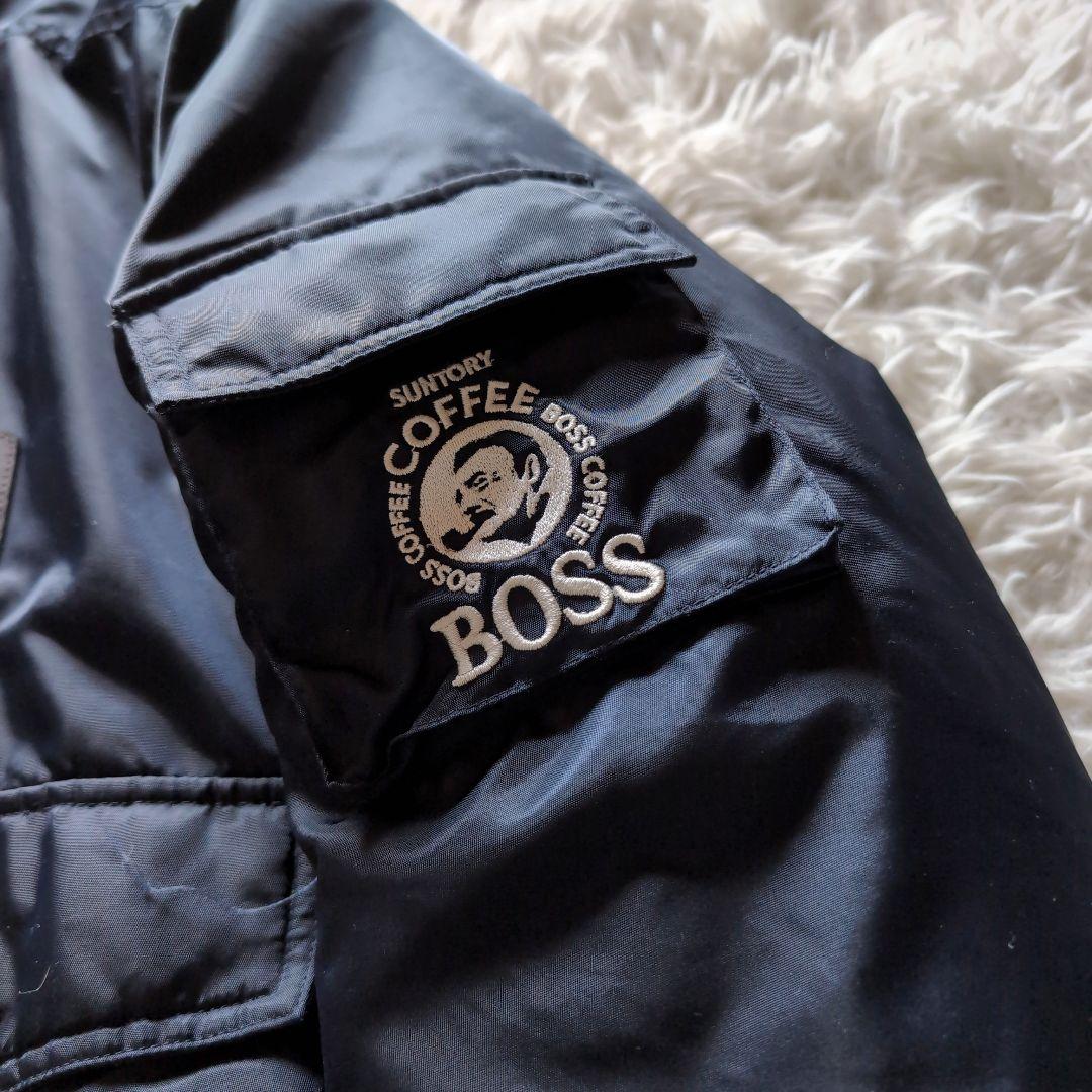 LL✨️極美品 サントリーBOSS ボスジャン 中綿ブルゾン Y2K