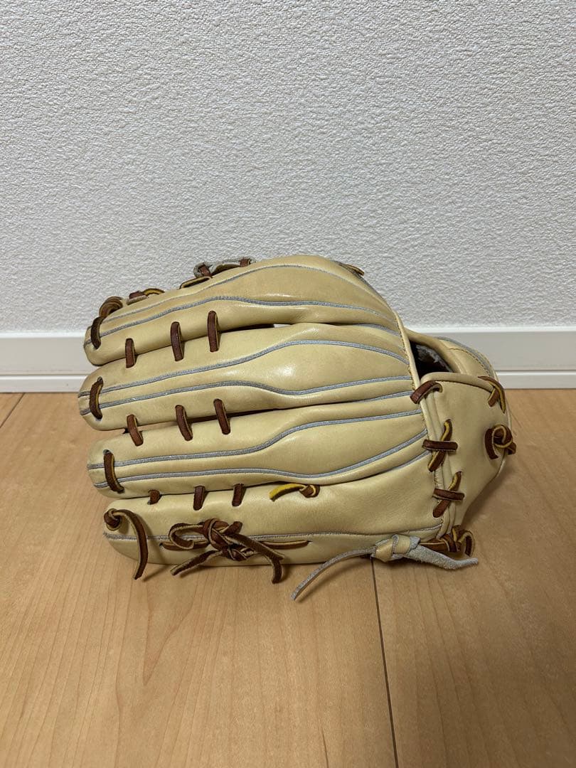GOLD STAGE 17型 軟式グローブ 外野用クリーム色 オンライン