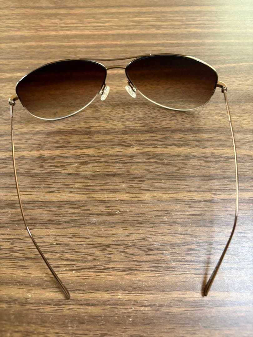OLIVER PEOPLES ブラウンレンズ サングラス