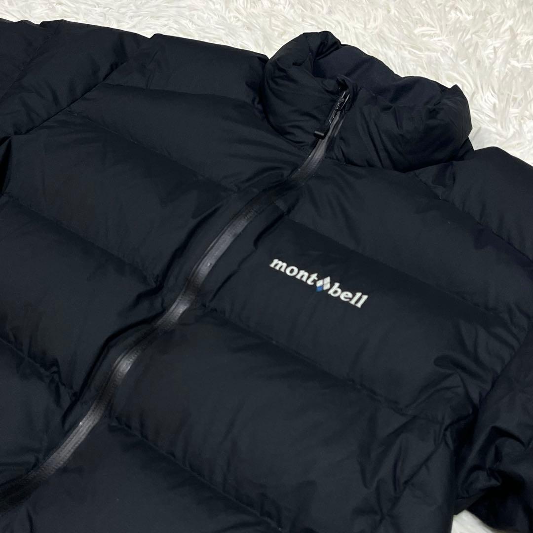 美品✨モンベル パーマフロスト ライトダウンジャケット ゴアテックス ブラックM