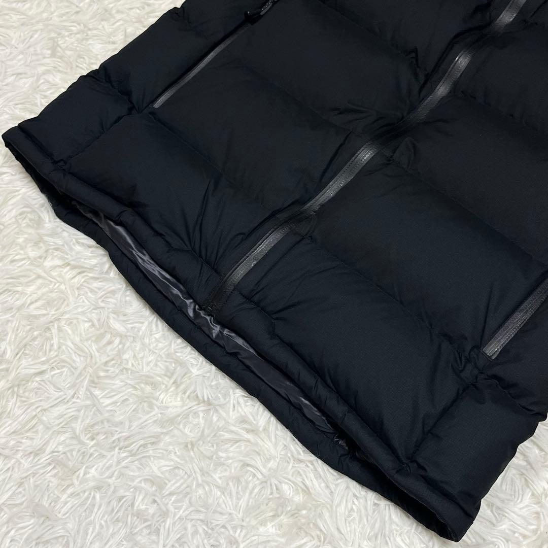 美品✨モンベル パーマフロスト ライトダウンジャケット ゴアテックス ブラックM