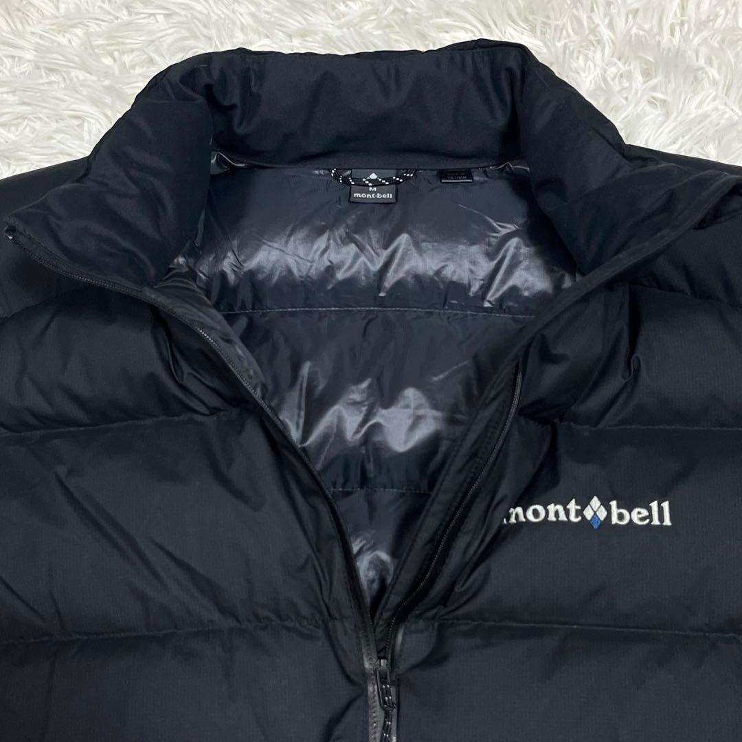 美品✨モンベル パーマフロスト ライトダウンジャケット ゴアテックス ブラックM