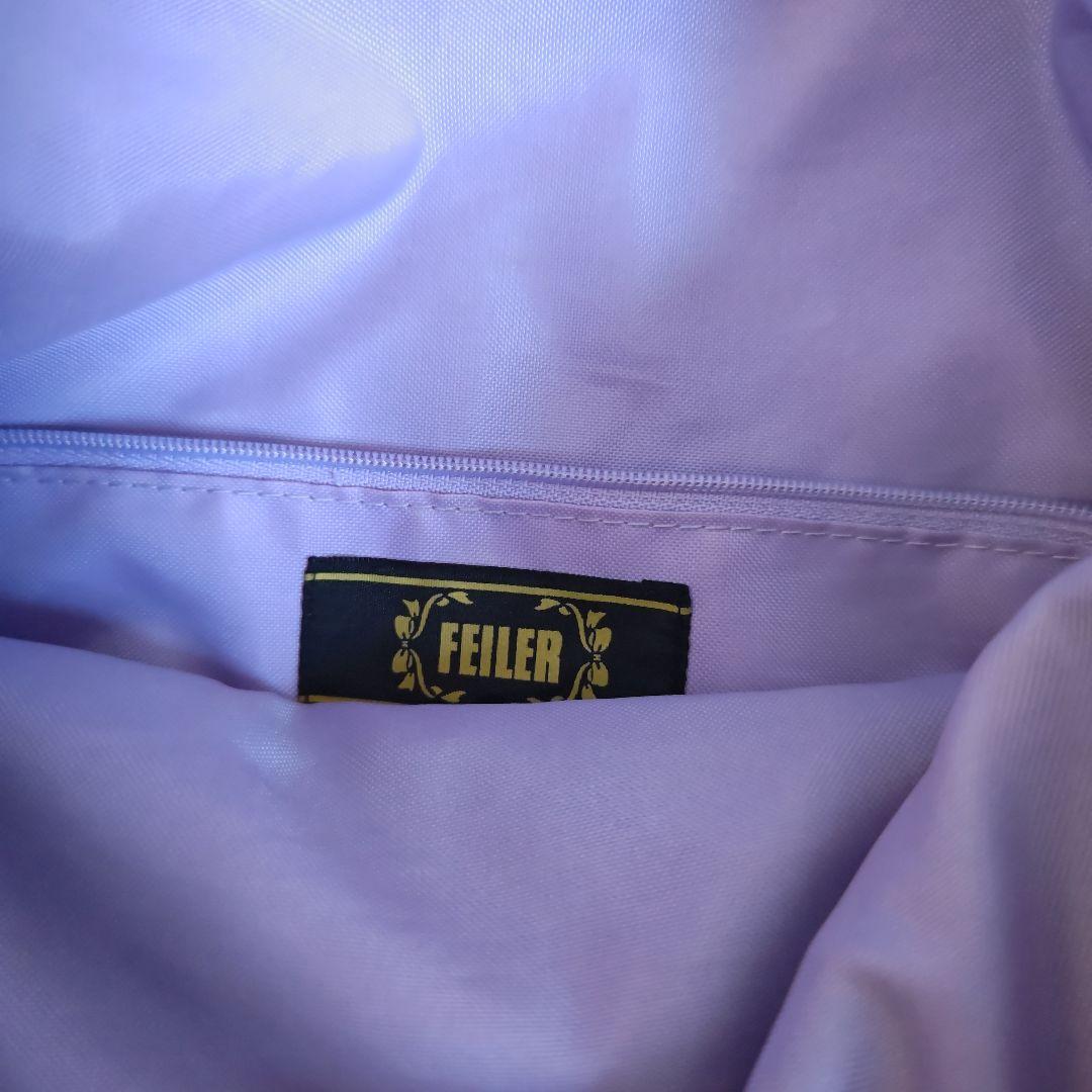 【極美品✨】FEILER フェイラー 花柄 リュック 2way ブラック