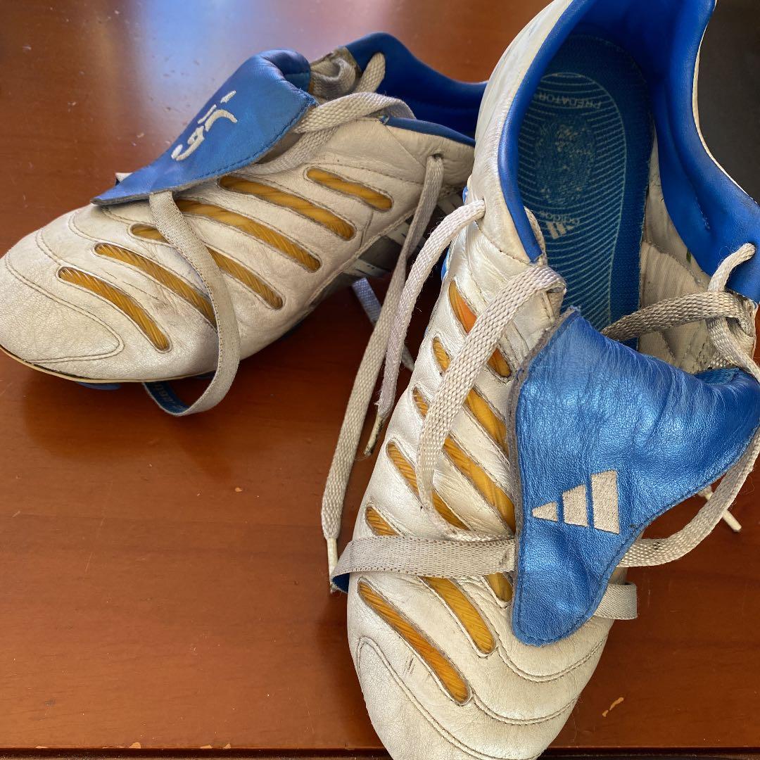 値下げ中 アディダス プレデターパルス FG ベッカムモデル 26.0 白 青