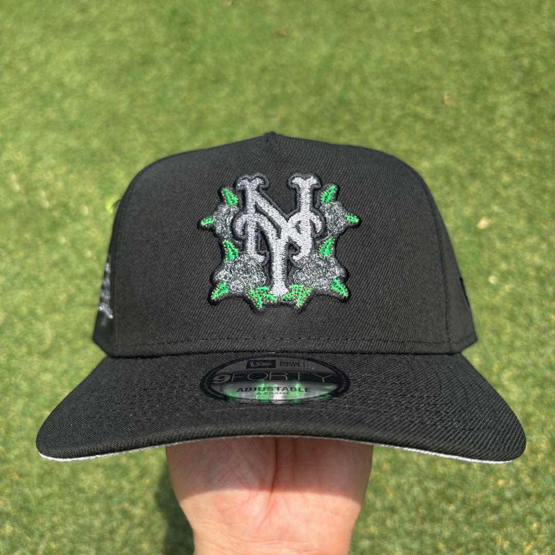 NEW ERA メッツ ニューエラ 9Forty スナップバック ブラック