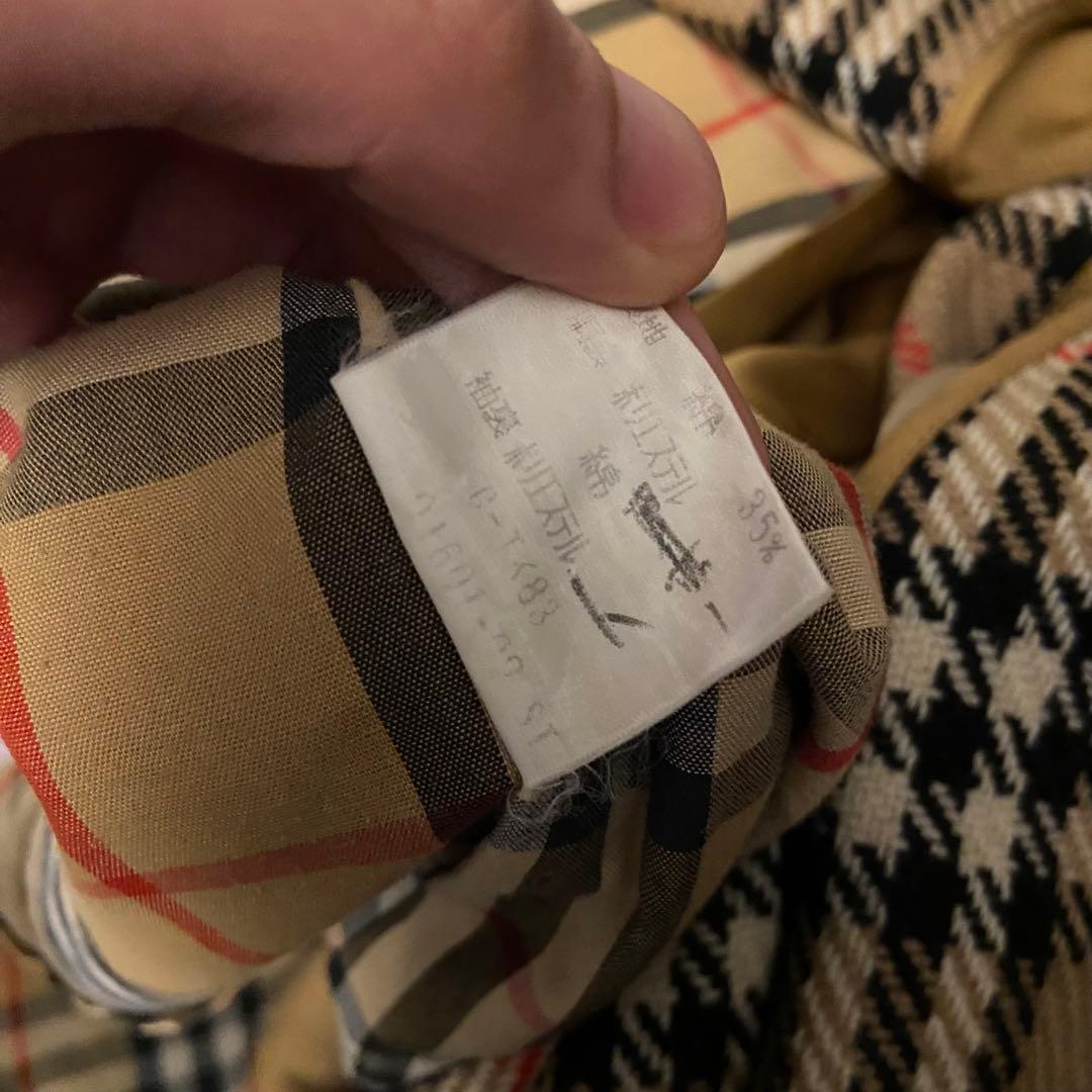 BURBERRY ライナー付き バーバリー ステンカラーコート ノバチェック