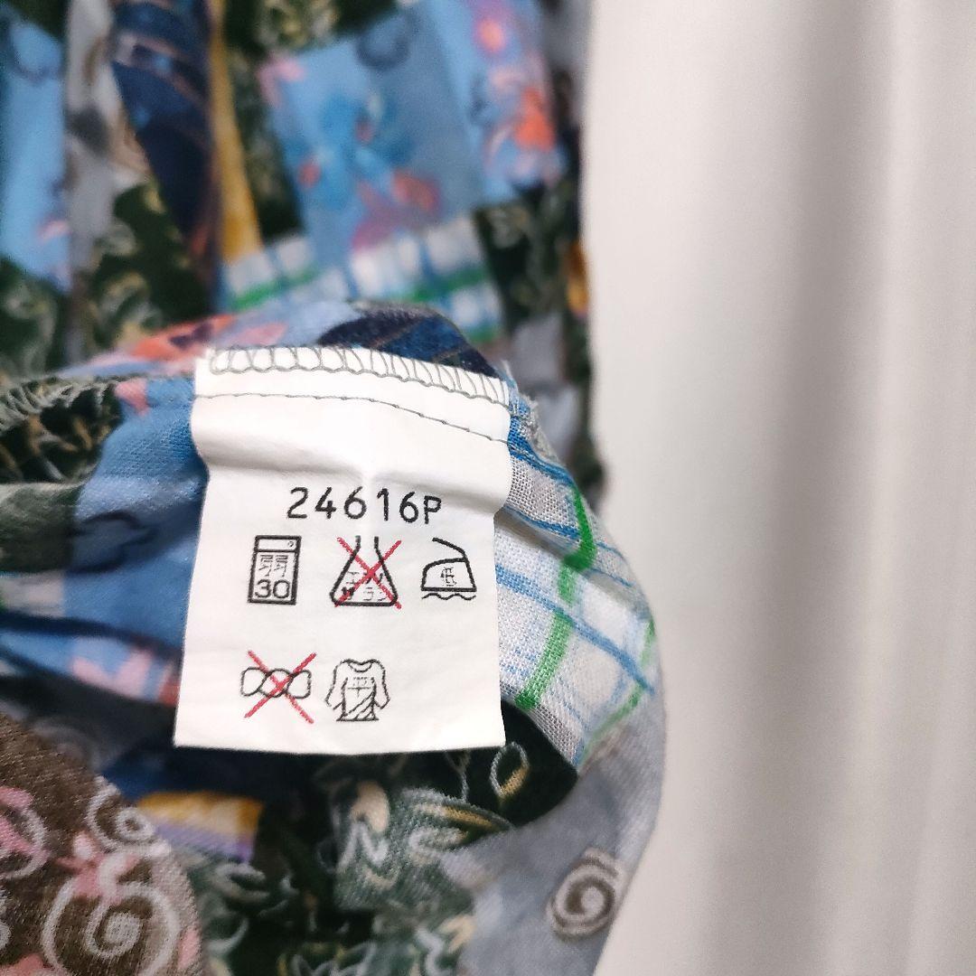 TUNIC 鴨居羊子 総柄 パジャマ プルオーバー