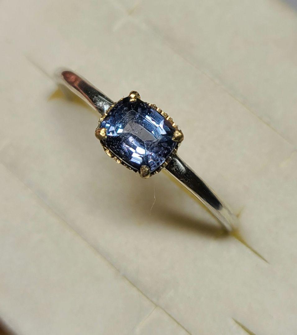 ニケ☆★ミャンマー産ブルースピネル、ブラジル産ルチルクオーツ★オーダー