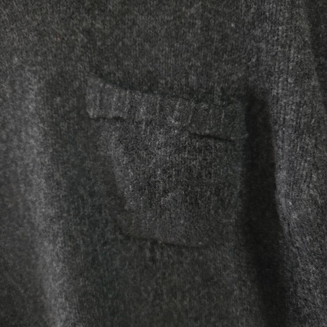 96aw ライカ期 Dries Van Noten Vネックセーター ブラック