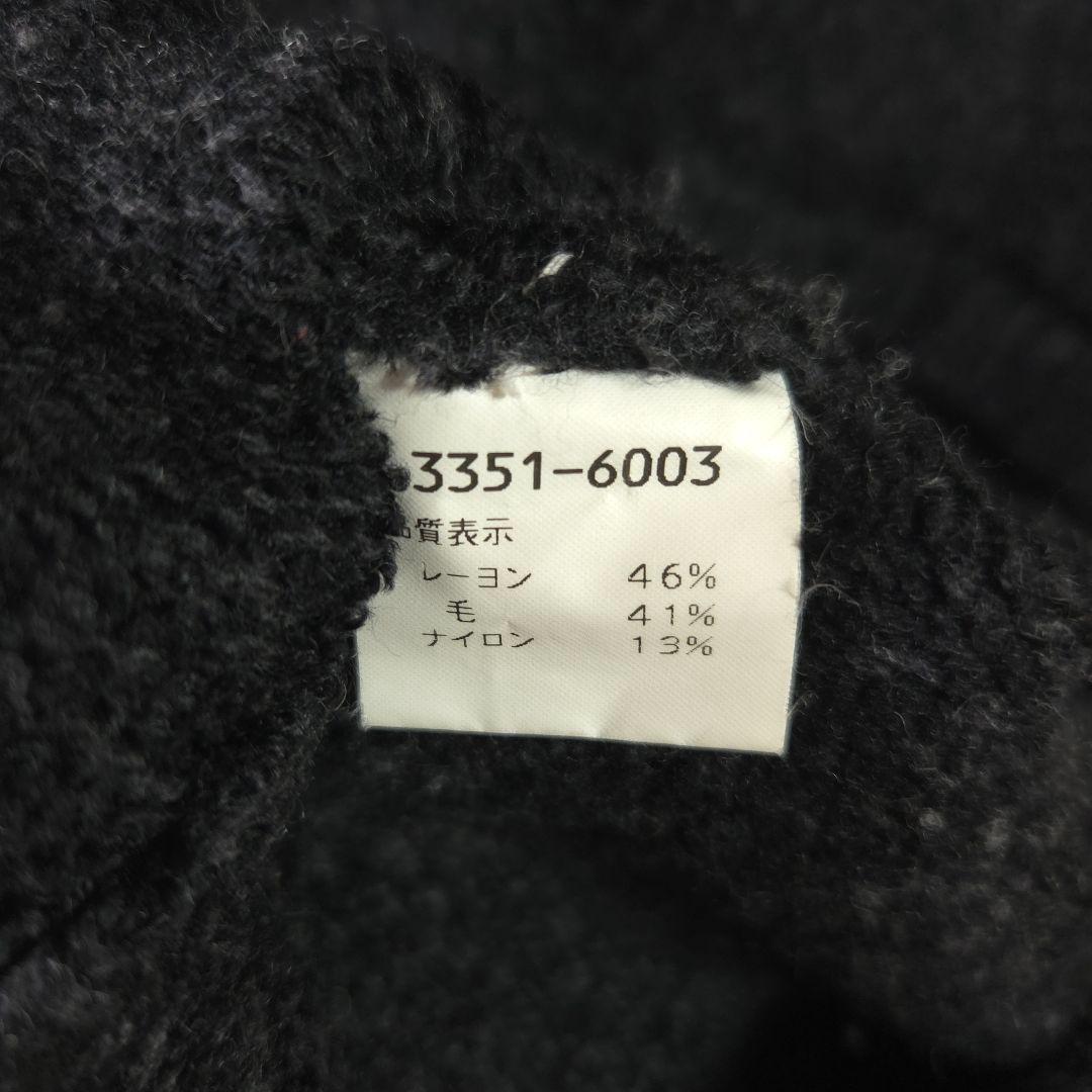 96aw ライカ期 Dries Van Noten Vネックセーター ブラック