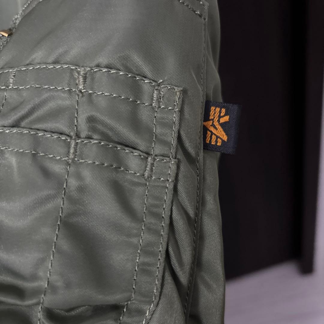MA-1 フライトジャケット ALPHA INDUSTRIES