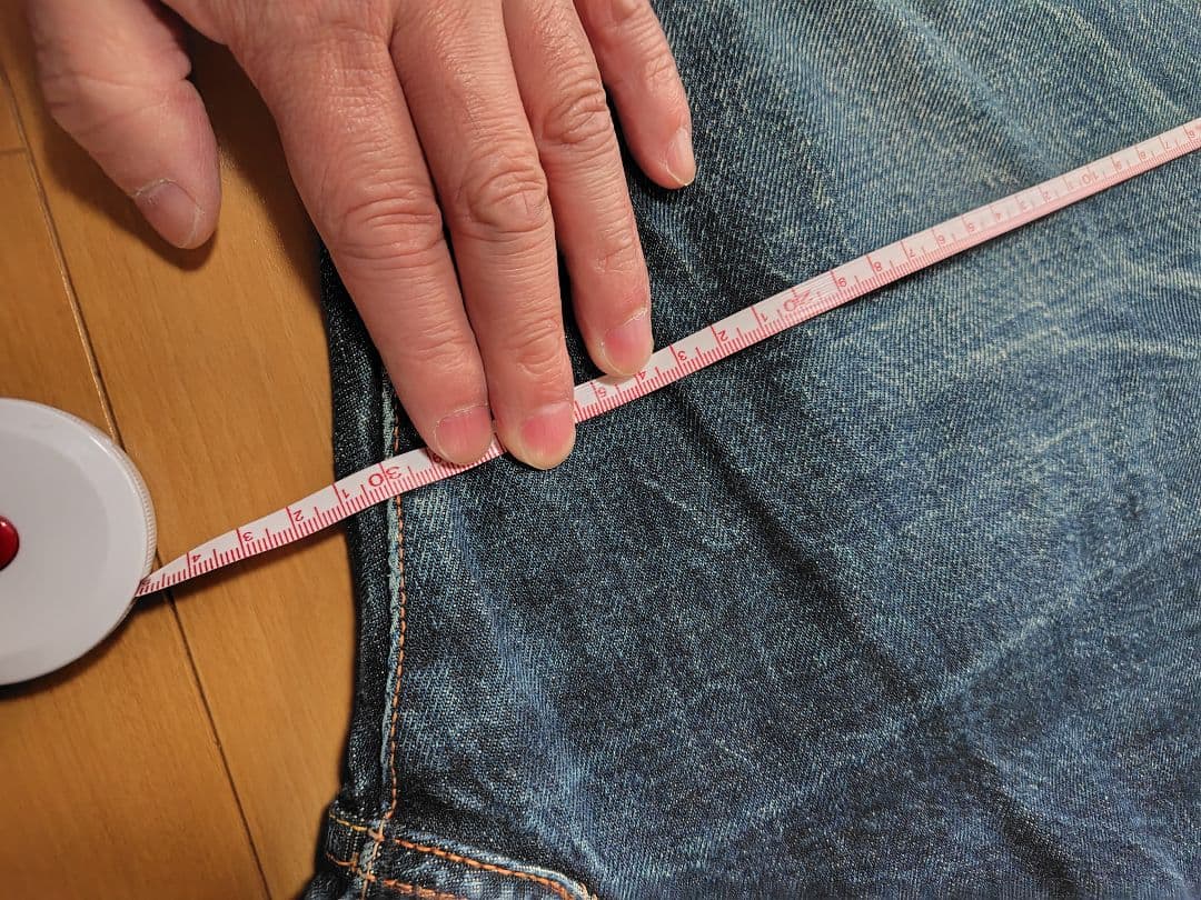 EVISU／エヴィス No.1 2001 トラ耳 35✕32 - メルカリ