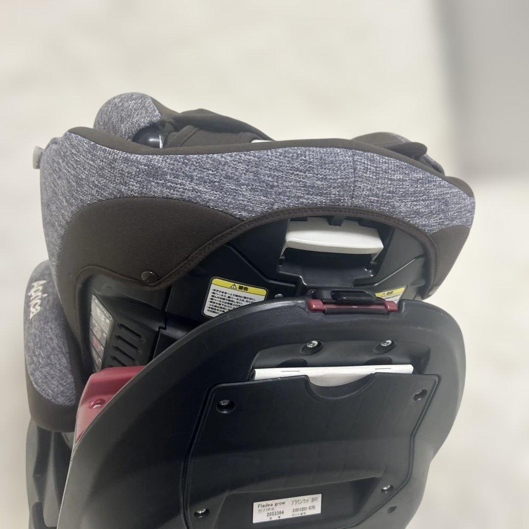 美品 Aprica アップリカ フラディアグロウ チャイルドシート ブラウン