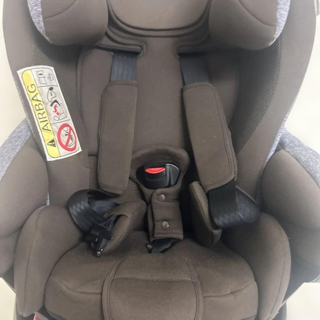 美品 Aprica アップリカ フラディアグロウ チャイルドシート ブラウン