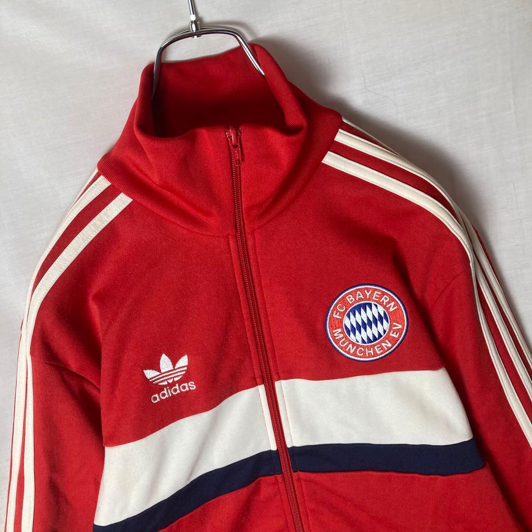 希少 バイエルンミュンヘン×アディダス ジャージトラックジャケット L