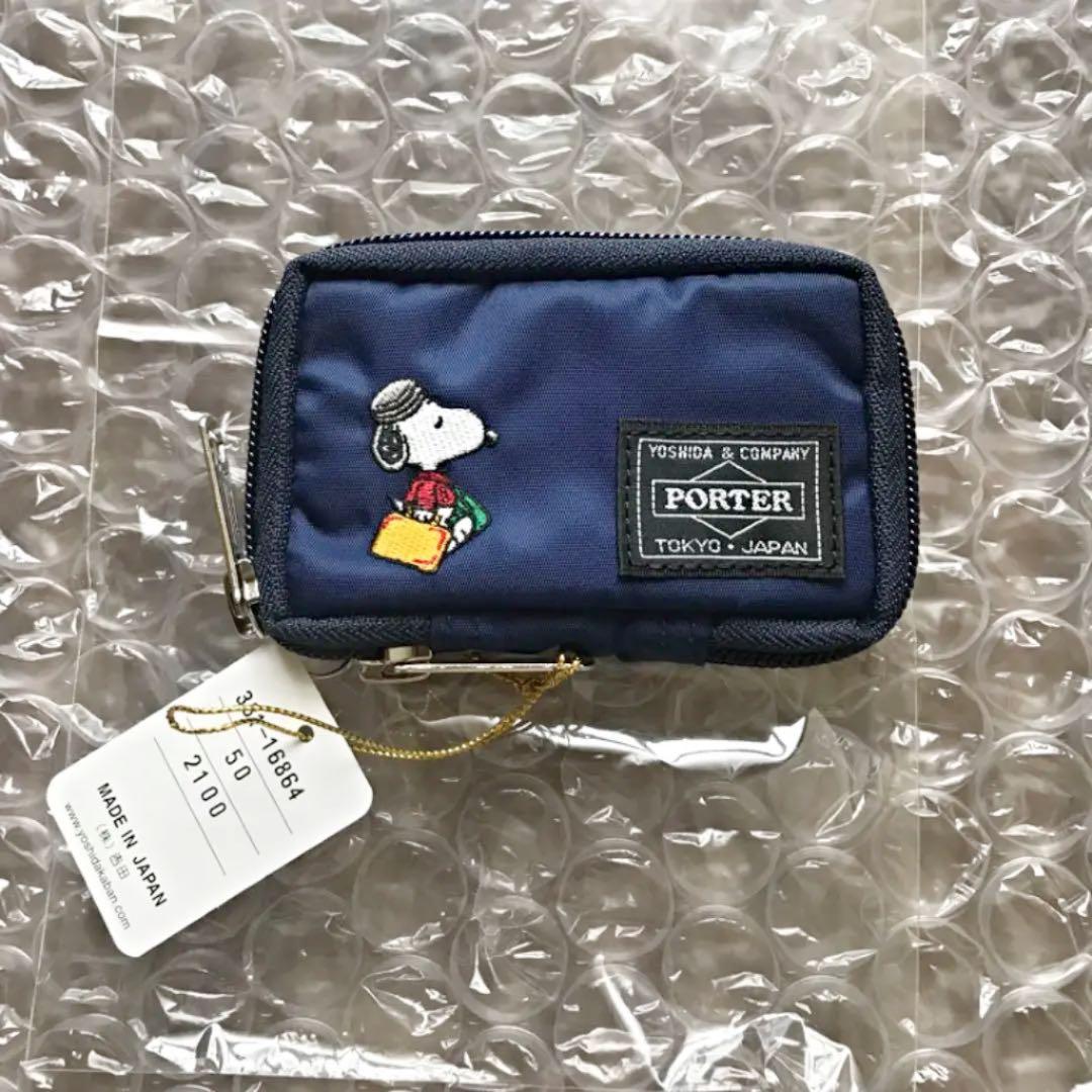 スヌーピー×PORTER キーケース (JOE PORTER/ブラック - メルカリ