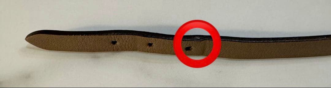 HERMES エルメス　レザーブレスレット　ビーアピ・ドゥブルトゥール