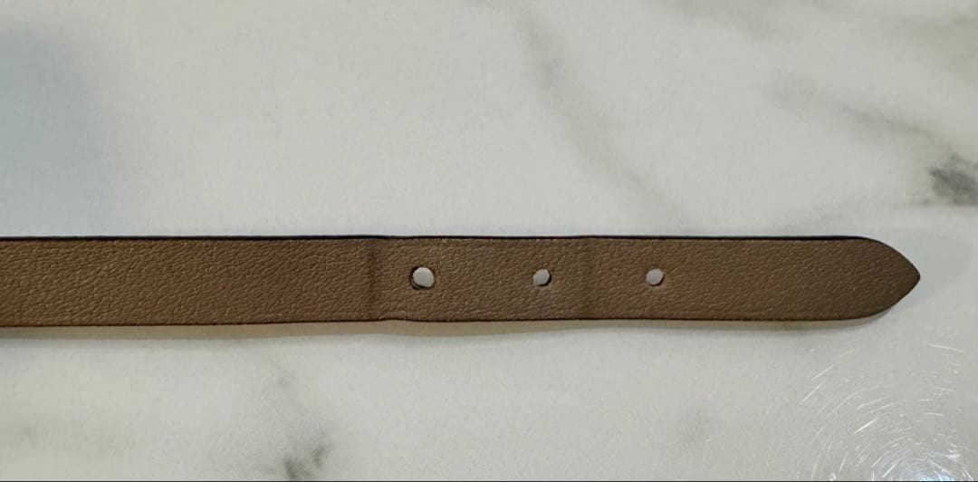 HERMES エルメス　レザーブレスレット　ビーアピ・ドゥブルトゥール