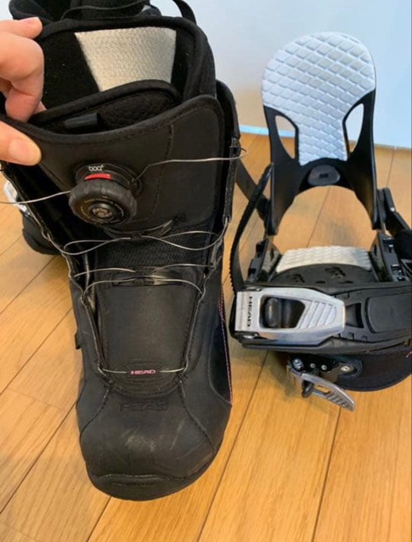 【美品】HEAD スノーボード ブーツ ビンディング