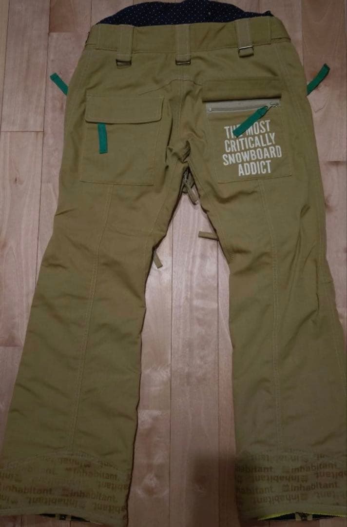 inhabitant　インハビタント　ブルージャケット＆ベージュパンツセット