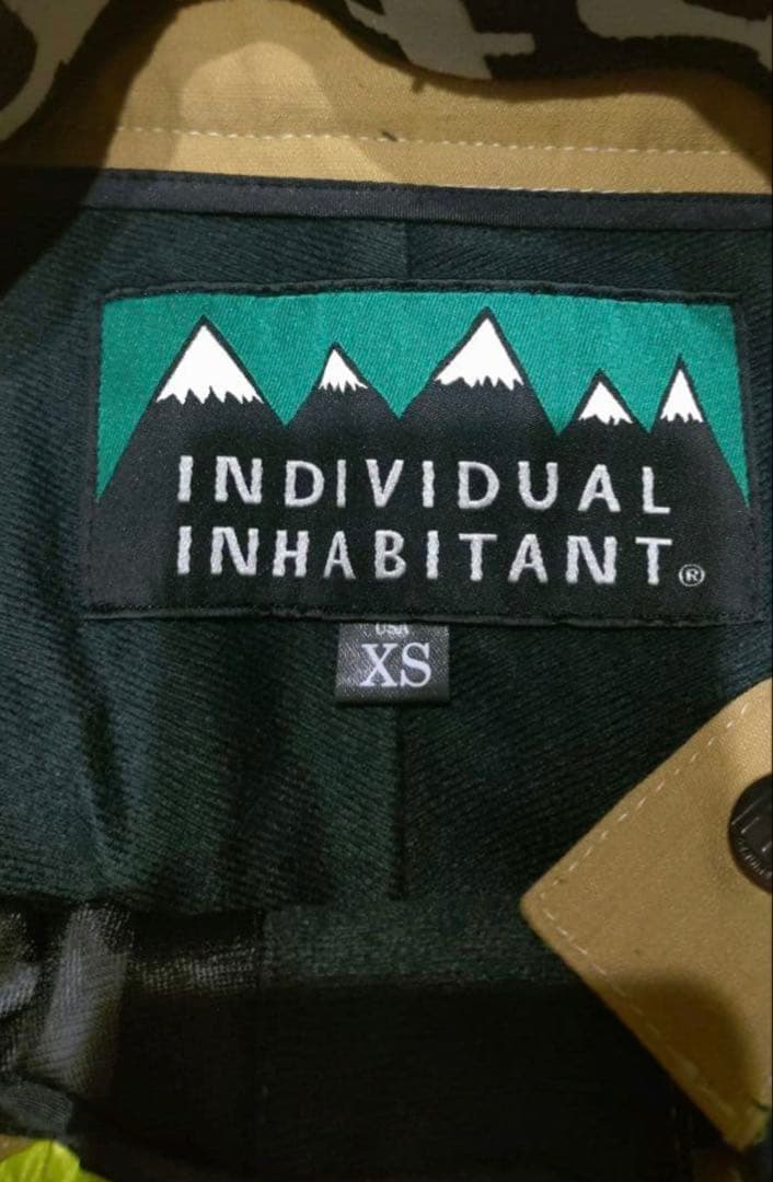 inhabitant　インハビタント　ブルージャケット＆ベージュパンツセット