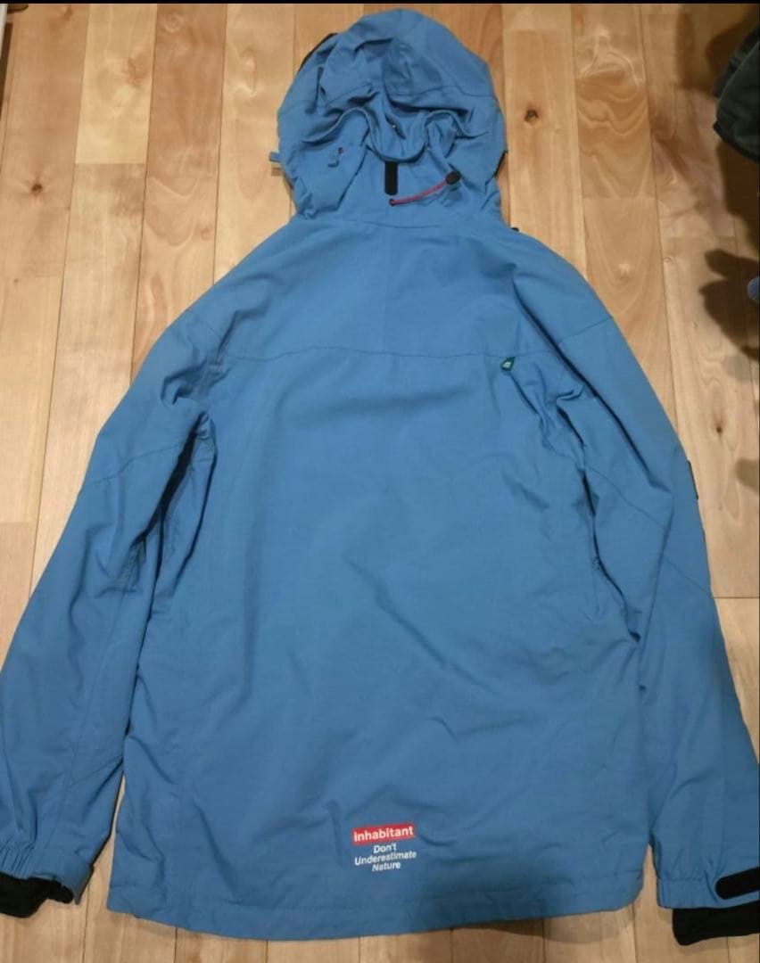 inhabitant　インハビタント　ブルージャケット＆ベージュパンツセット