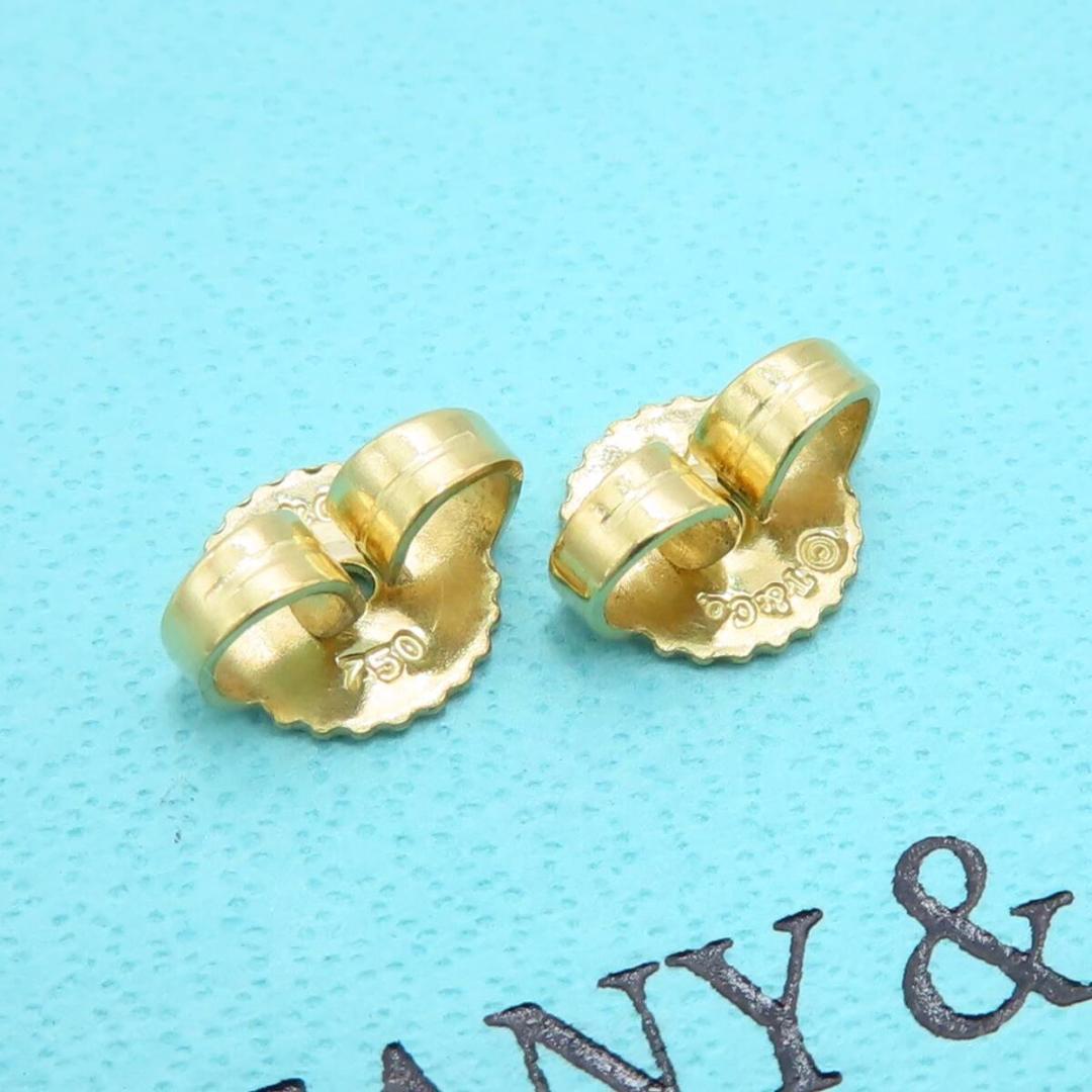 ティファニー イエロー ゴールド ミディアム フープ ピアス HI77