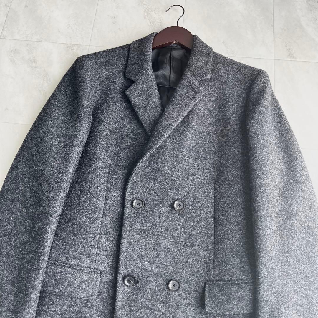 theory』ダブルチェスターコート／ウール／S - メルカリ