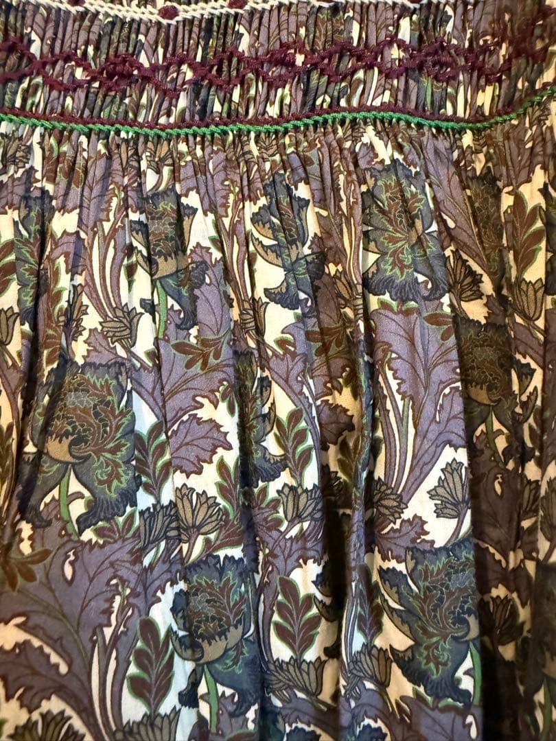 ボンポワン ドゥセス 半袖スモッキングワンピース 10ans - メルカリ