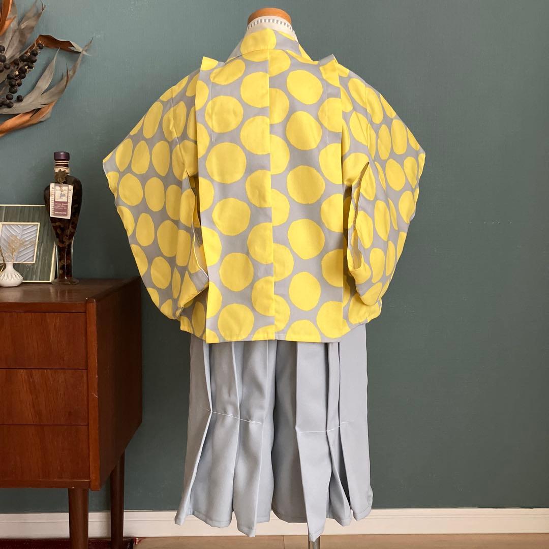 【再販 各サイズ1着】着物と袴　男の子　90-100㎝