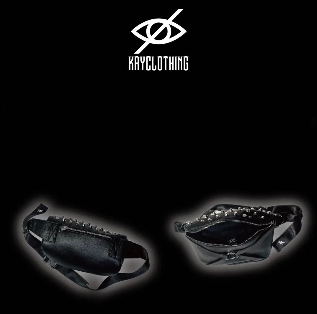 KRY ボディ バッグ 「HEARTLESS」 シルバースタッズ ケリィ ケリー