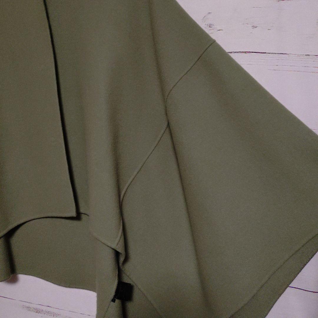 美品♡ADORE アドーア ソフトリバー ノーカラージャケット　アシンメトリー