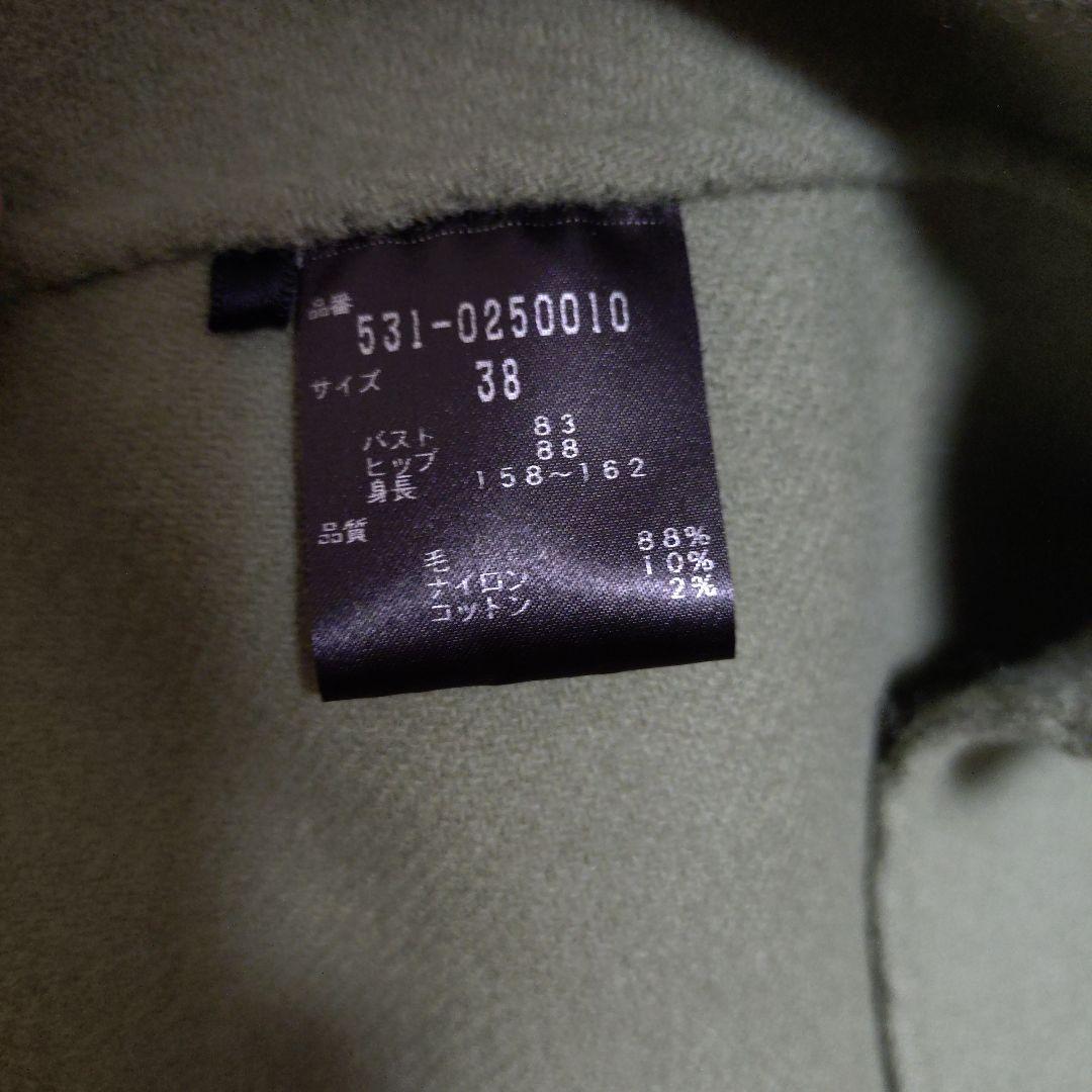 美品♡ADORE アドーア ソフトリバー ノーカラージャケット　アシンメトリー