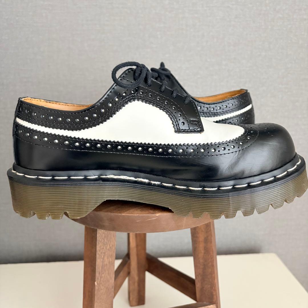 未使用級✨ドクターマーチン BEX ブローグ バイカラー 保存袋25cm